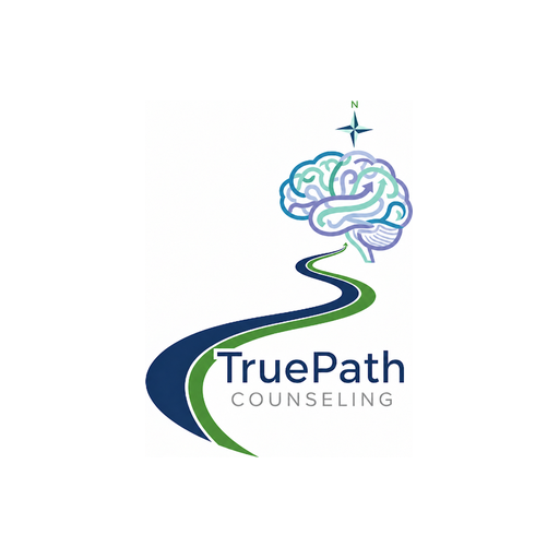 True Path Counseling compass and path logo